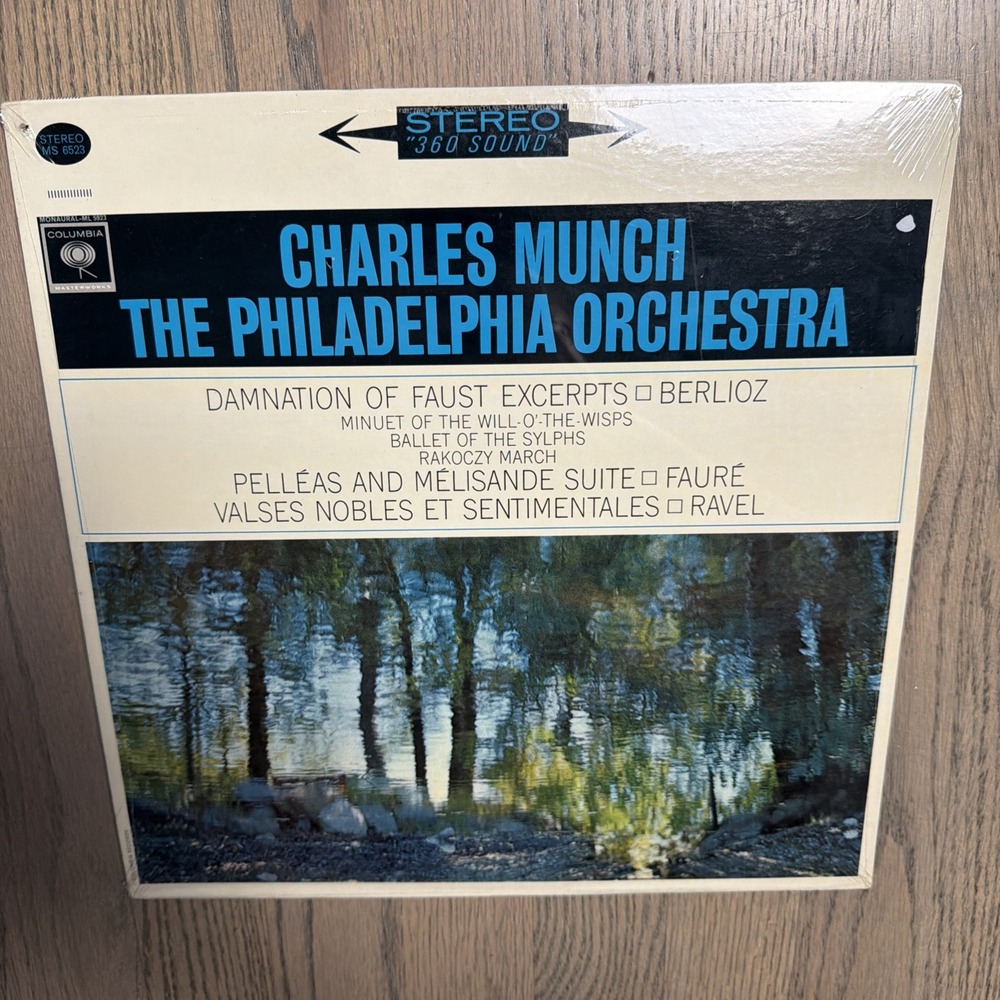 Munch, Damnation of Faust Excerpts LP Columbia MS 6523 - Mint Sealed Classical‎